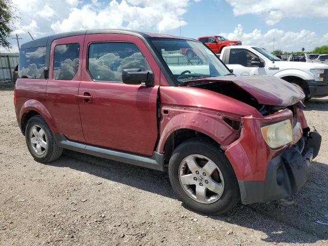 5J6YH187X6L016419 - 2006 HONDA ELEMENT EX MAROON photo 4