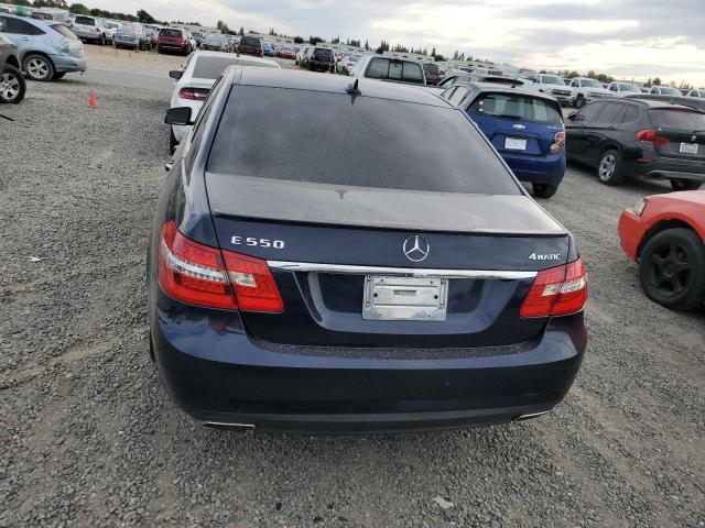 WDDHF9BB9DA672133 - 2013 MERCEDES-BENZ E 550 4MATIC BLUE photo 6