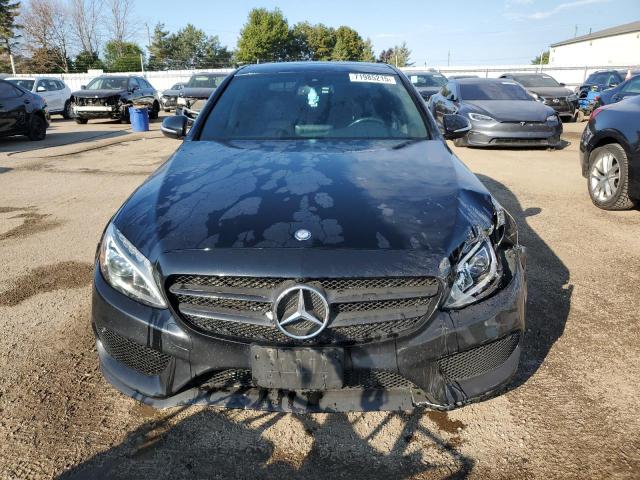 55SWF4KBXFU089101 - 2015 MERCEDES-BENZ C 300 4MATIC BLACK photo 5