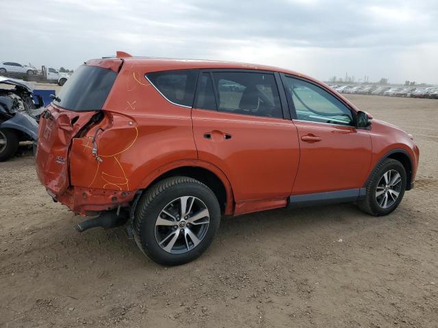 2T3RFREV8GW481913 - 2016 TOYOTA RAV4 XLE ORANGE photo 3
