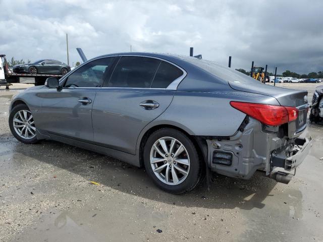 JN1BV7AP6FM354382 - 2015 INFINITI Q50 BASE GRAY photo 2