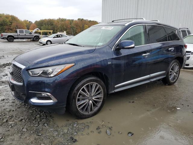 5N1DL0MM3KC510779 - 2019 INFINITI QX60 LUXE BLUE photo 1