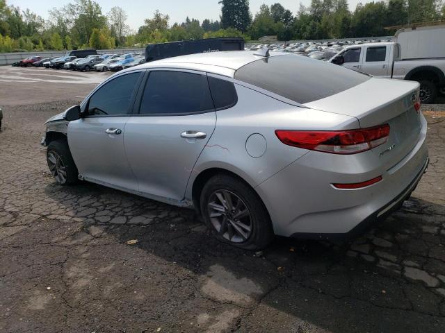 5XXGT4L36KG371278 - 2019 KIA OPTIMA LX ვერცხლისფერი ფოტო 2