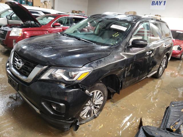 5N1DR2MM2HC622590 - 2017 NISSAN PATHFINDER S BLACK photo 1