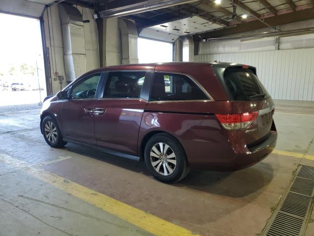 5FNRL5H69GB021011 - 2016 HONDA ODYSSEY EXL BURGUNDY photo 2
