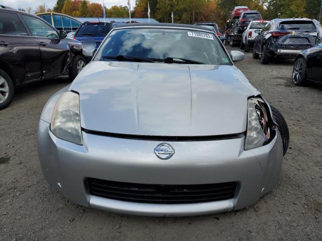 JN1AZ36A34T000643 - 2004 NISSAN 350Z ROADSTER SILVER photo 5