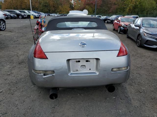 JN1AZ36A34T000643 - 2004 NISSAN 350Z ROADSTER SILVER photo 6