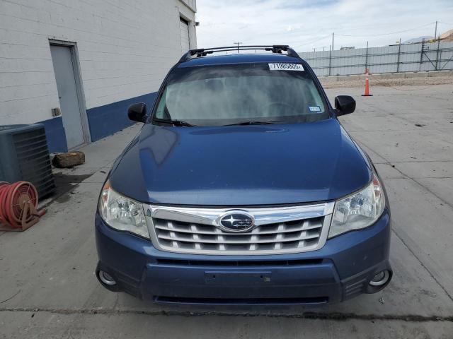JF2SHABC9CH403321 - 2012 SUBARU FORESTER 2.5X Синий фото 5
