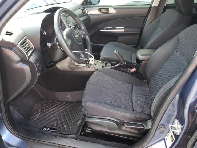 JF2SHABC9CH403321 - 2012 SUBARU FORESTER 2.5X Синий фото 7