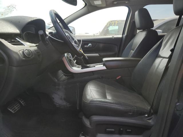 2FMDK4AKXBBA18005 - 2011 FORD EDGE SPORT BLUE photo 7