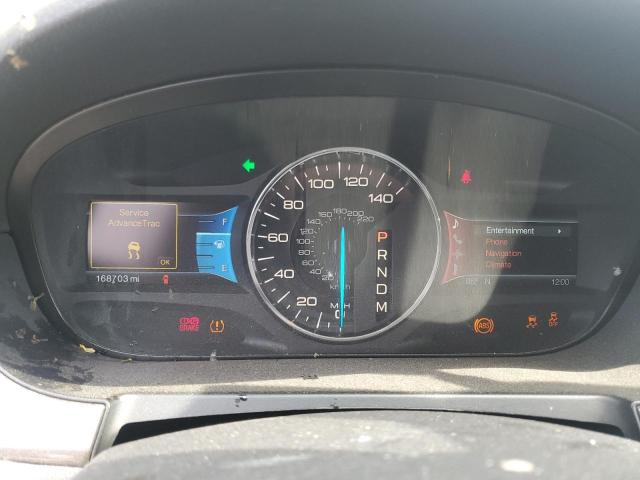 2FMDK4AKXBBA18005 - 2011 FORD EDGE SPORT BLUE photo 9