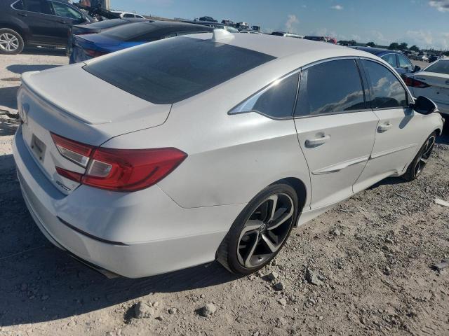 1HGCV1F38KA029203 - 2019 HONDA ACCORD SPORT WHITE photo 3