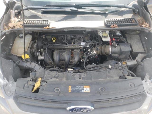 1FMCU0F78DUD56972 - 2013 FORD ESCAPE S GRAY photo 11