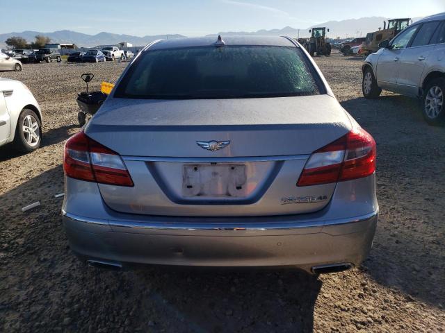 KMHGC4DF2CU179100 - 2012 HYUNDAI GENESIS 4.6L SILVER photo 6