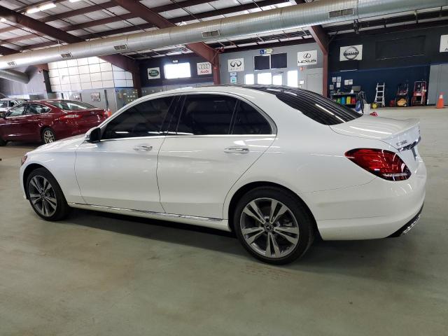 55SWF8EB3KU306226 - 2019 MERCEDES-BENZ C 300 4MATIC WHITE photo 2