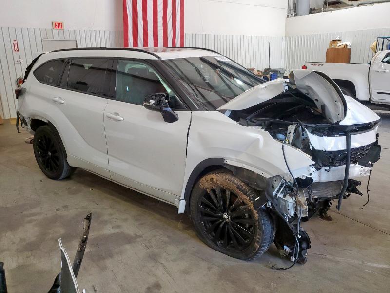 5TDKDRAH4RS532772 - 2024 TOYOTA HIGHLANDER LE 白色 照片 4