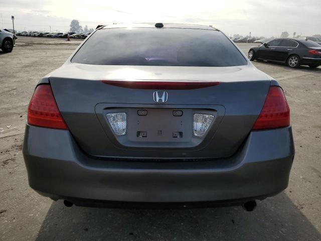 1HGCM66587A073923 - 2007 HONDA ACCORD EX GRAY photo 6