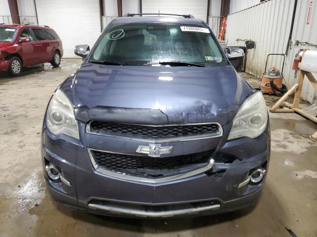 2GNFLGE32D6237204 - 2013 CHEVROLET EQUINOX LTZ BLUE photo 5