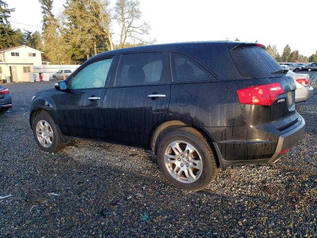 2HNYD286X9H003616 - 2009 ACURA MDX TECHNOLOGY BLACK photo 2