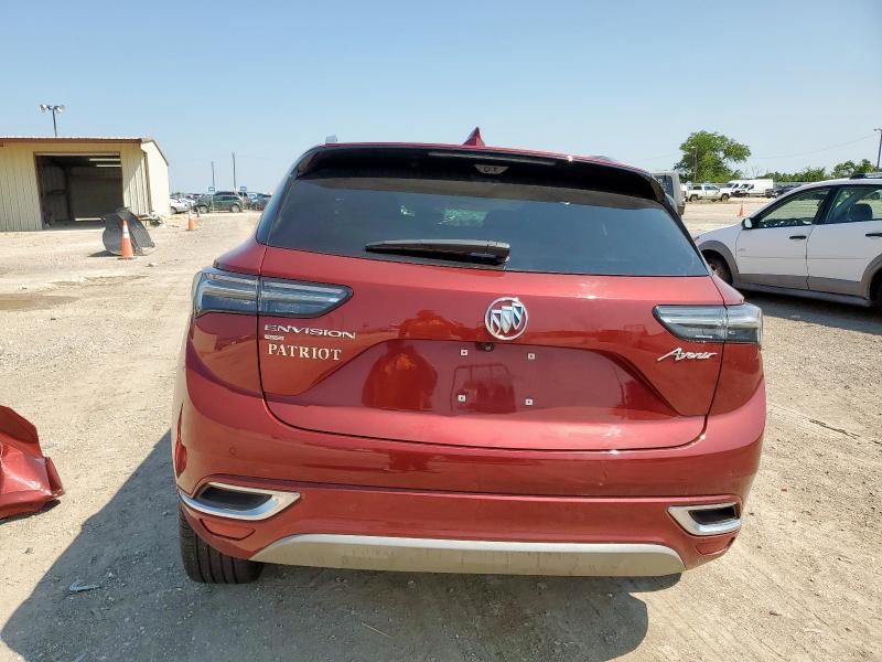 LRBFZSR41PD221304 - 2023 BUICK ENVISION AVENIR كستنائي صورة 6
