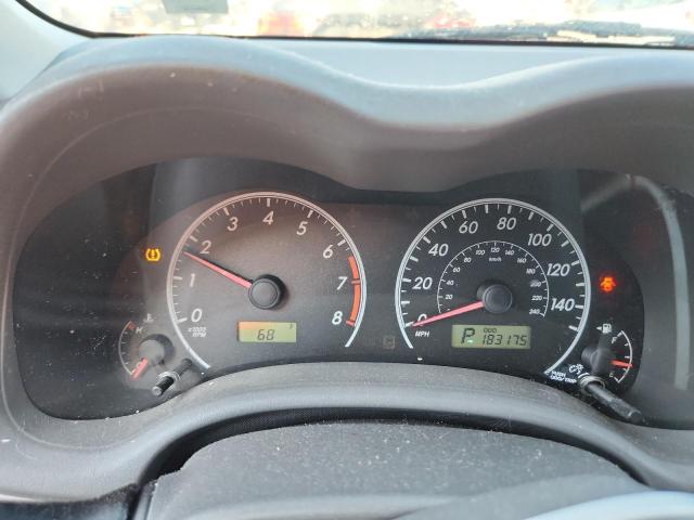 1NXBU4EE8AZ355805 - 2010 TOYOTA COROLLA BASE გრაფიტი ფოტო 9