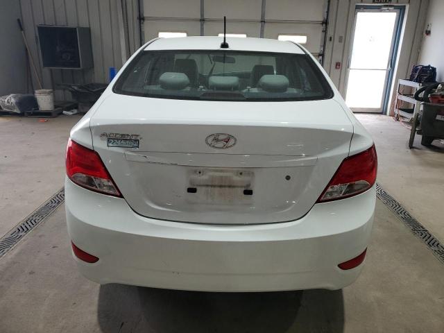 KMHCT4AEXHU343985 - 2017 HYUNDAI ACCENT SE Blanc photo 6