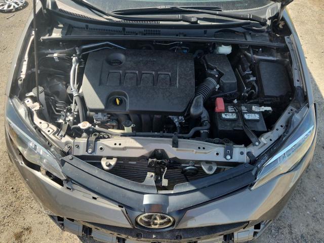 2T1BURHE3KC161453 - 2019 TOYOTA COROLLA L GRAY photo 11