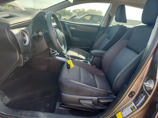 2T1BURHE3KC161453 - 2019 TOYOTA COROLLA L GRAY photo 7