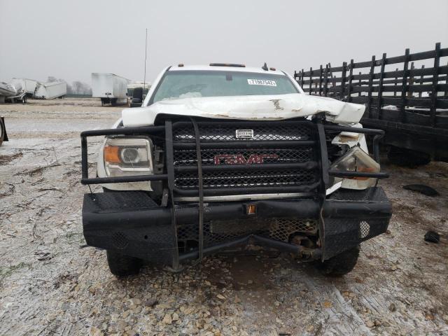 1GD422C86FF662904 - 2015 GMC SIERRA K3500 SLE WHITE photo 5