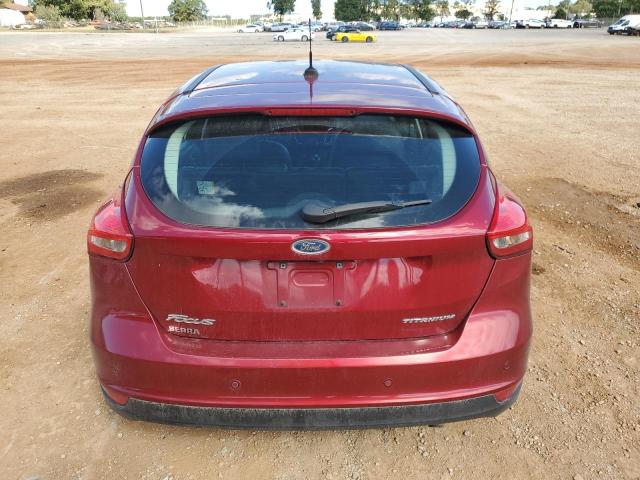 1FADP3N22HL312121 - 2017 FORD FOCUS TITANIUM RED photo 6