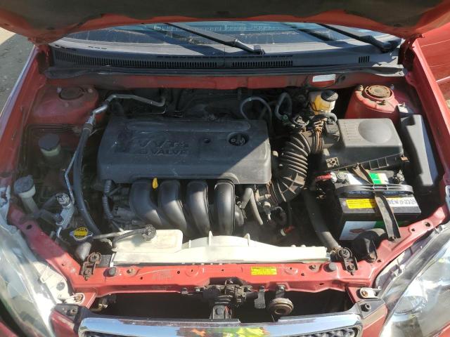 2T1BR32E65C470412 - 2005 TOYOTA COROLLA CE RED photo 11