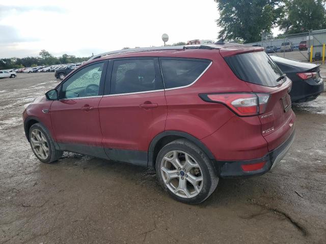 1FMCU9J95JUB12639 - 2018 FORD ESCAPE TITANIUM RED photo 2