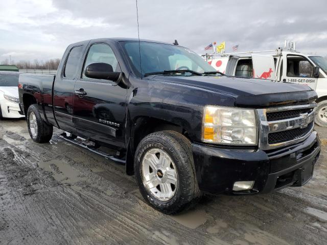 1GCRKTE33BZ200908 - 2011 CHEVROLET SILVERADO K1500 LTZ BLACK photo 4