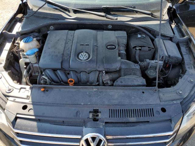 1VWAH7A33CC010987 - 2012 VOLKSWAGEN PASSAT S Schwarz Foto 11