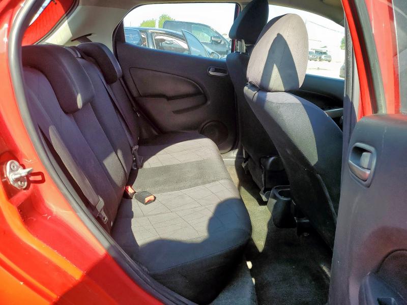JM1DE1KY3C0152080 - 2012 MAZDA MAZDA2 红色 照片 10