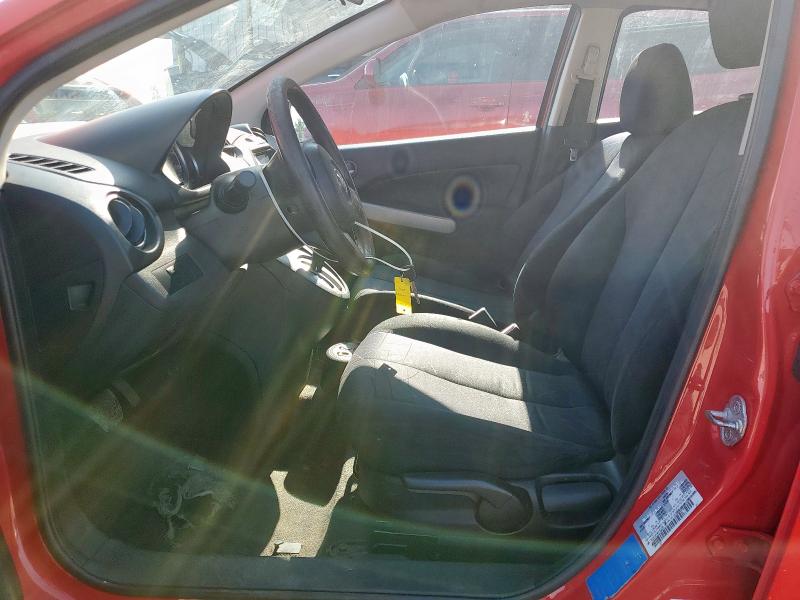 JM1DE1KY3C0152080 - 2012 MAZDA MAZDA2 红色 照片 7