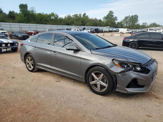 5NPE34AF1JH650421 - 2018 HYUNDAI SONATA SPORT GRAY photo 4