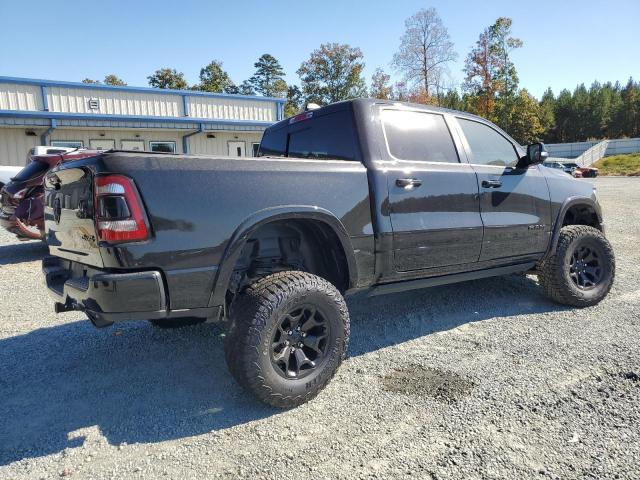 1C6SRFJT2KN787184 - 2019 RAM 1500 LARAMIE BLACK photo 3