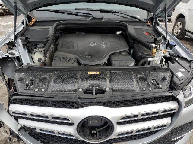 4JGFF5KE6NA705073 - 2022 MERCEDES-BENZ GLS 450 4MATIC SILVER photo 12