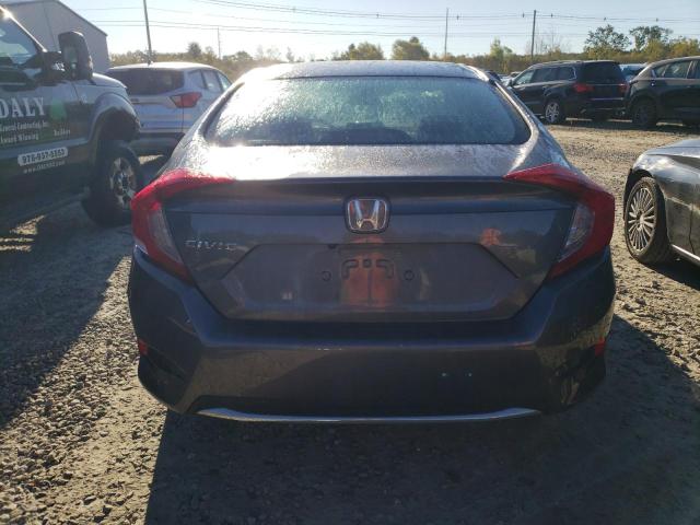 2HGFC2F68LH500692 - 2020 HONDA CIVIC LX GRAY photo 6