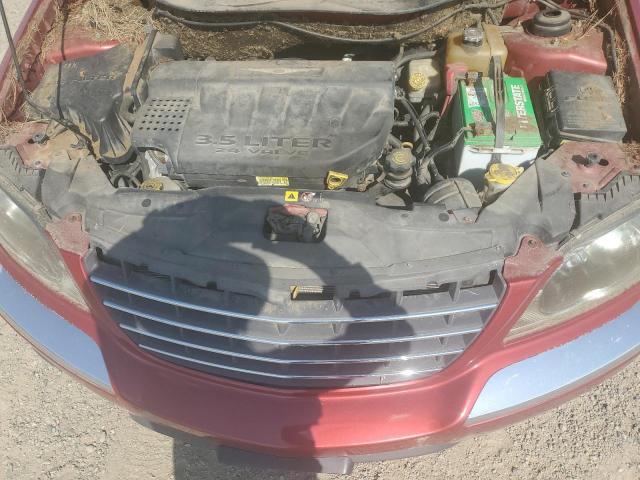 2C8GF68484R553139 - 2004 CHRYSLER PACIFICA RED photo 12