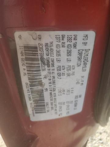 2C8GF68484R553139 - 2004 CHRYSLER PACIFICA RED photo 13