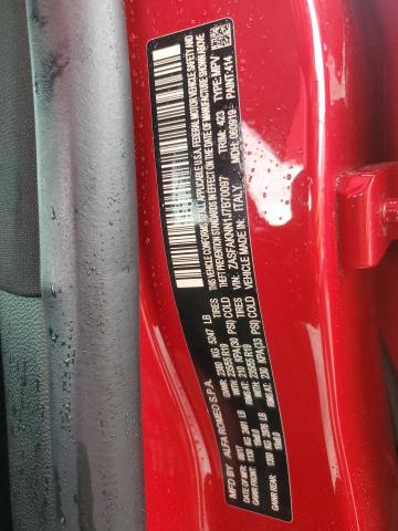 ZASFAKNN1J7B70097 - 2018 ALFA ROMEO STELVIO TI SPORT RED photo 13