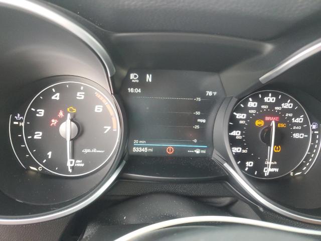 ZASFAKNN1J7B70097 - 2018 ALFA ROMEO STELVIO TI SPORT RED photo 9