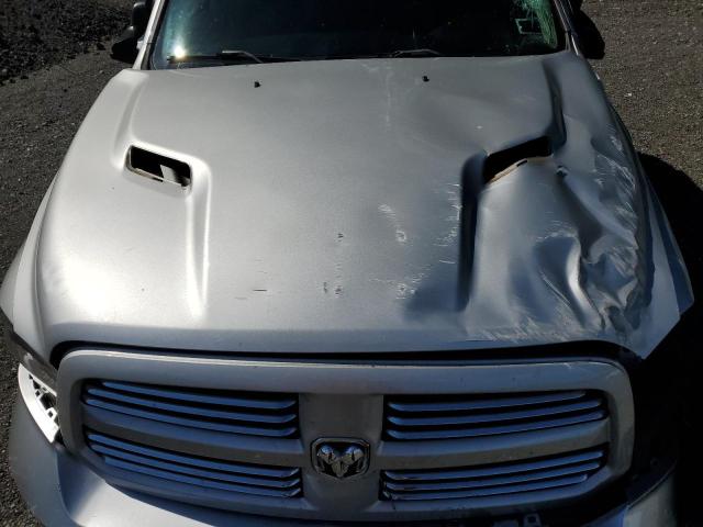 1C6RR7UT7ES131262 - 2014 RAM 1500 SPORT SILVER photo 11