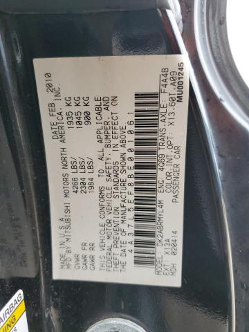 4A37L5EF8BE001061 - 2011 MITSUBISHI ECLIPSE SPYDER GS 黑色 照片 13