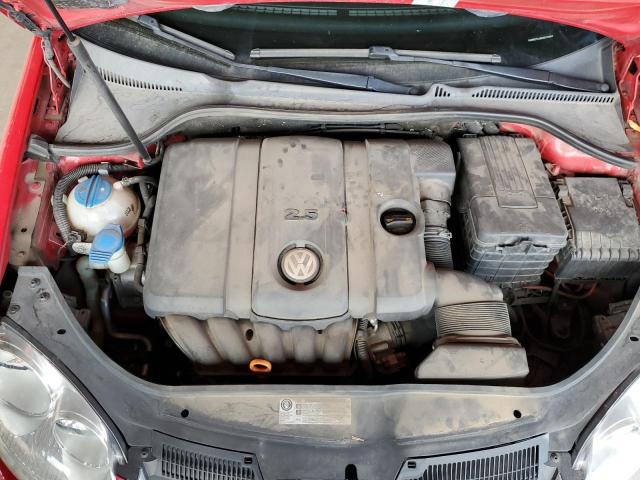 3VWRZ7AJ9AM162895 - 2010 VOLKSWAGEN JETTA SE RED photo 11