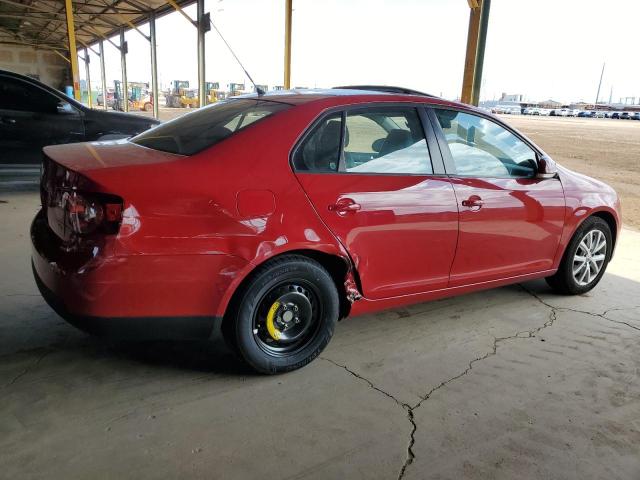 3VWRZ7AJ9AM162895 - 2010 VOLKSWAGEN JETTA SE RED photo 3