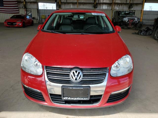 3VWRZ7AJ9AM162895 - 2010 VOLKSWAGEN JETTA SE RED photo 5