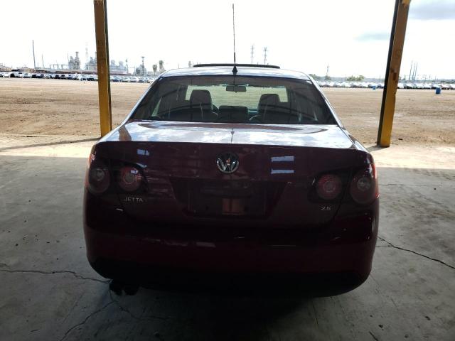 3VWRZ7AJ9AM162895 - 2010 VOLKSWAGEN JETTA SE RED photo 6